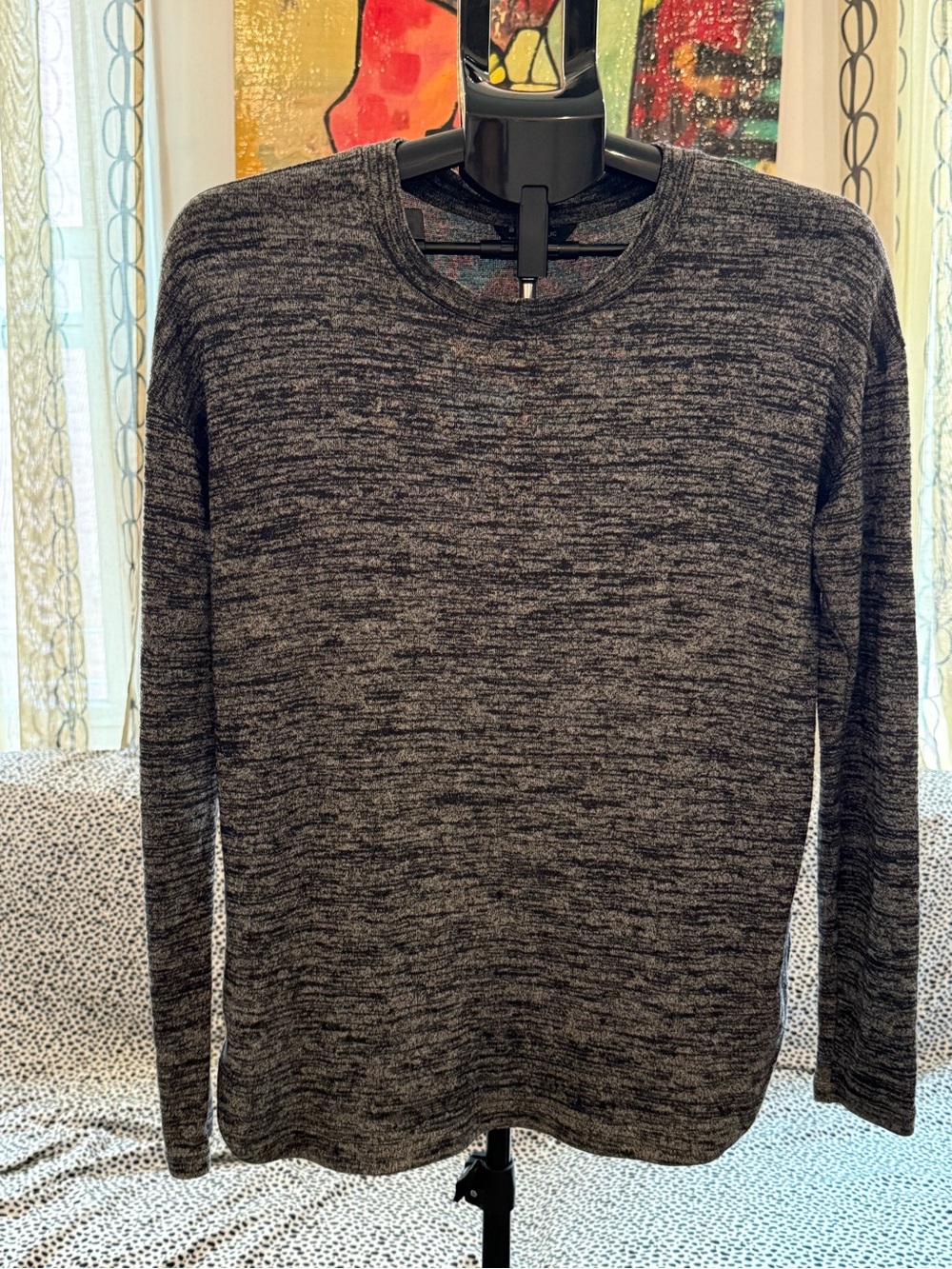 Banana Republic Charcoal Melange Crewneck Sweater Women’s XS (runs large)